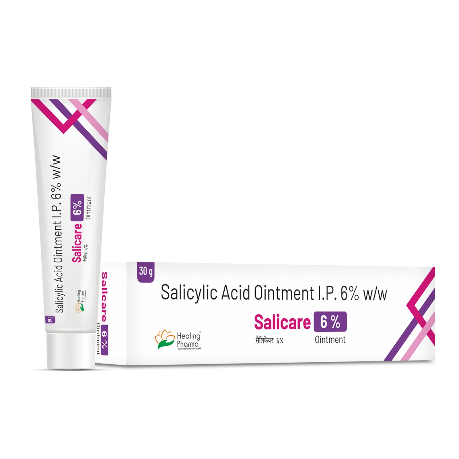SALICARE 6% 霜 - 水杨酸 6.00% w/w
