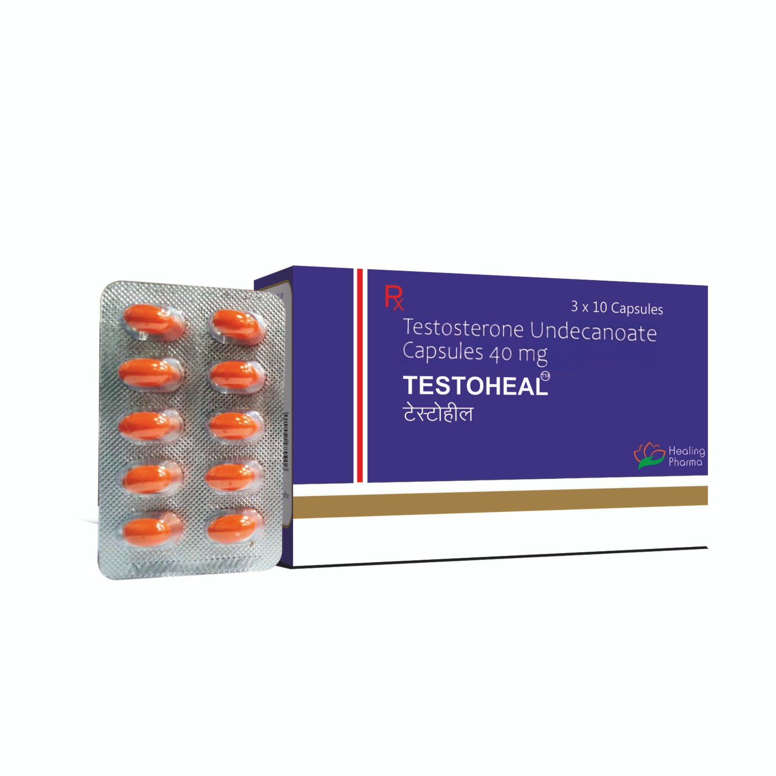 TESTOHEAL 40 New
